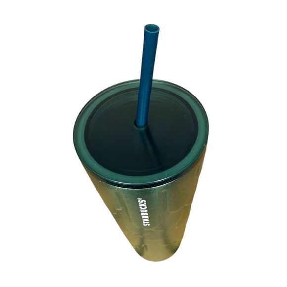 Starbucks Tumbler Venti 2022 Mermaid Scales Insulated 24oz - Picture 2 of 5